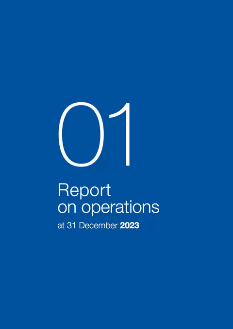 cover Report on operations at 31 December 2023
